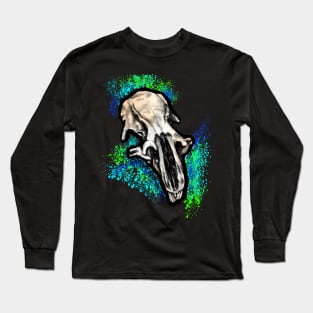 Rat Skull Long Sleeve T-Shirt